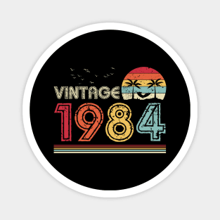 Vintage 1984 Limited Edition 37th Birthday Gift 37 Years Old Magnet